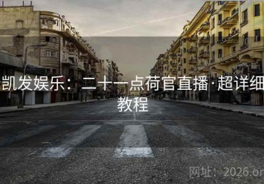 凯发娱乐：二十一点荷官直播·超详细教程